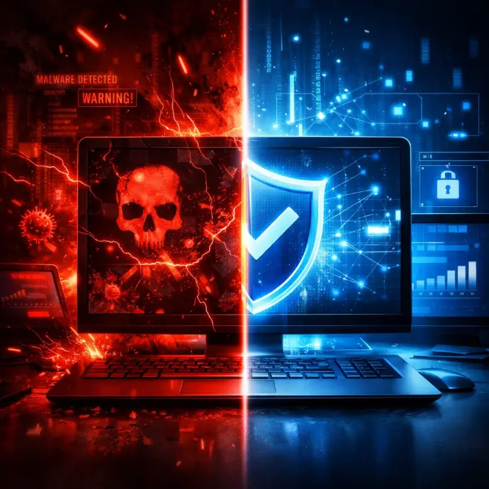 Computer Virus - Attacker vs Defender